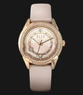 ELLE EL20334S10C Mother of Pearl Dial Genuine Leather Strap-0