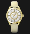 ELLE ES20039S03X Mother of Pearl Dial Beige Leather Strap-0