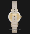 Emporio Armani Madreperla AR11041 White Mother of Pearl Dial Leather Strap-2