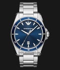 Emporio Armani Sport AR11100 Blue Dial Stainless Steel Strap-0