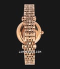 Emporio Armani Classic AR11110 White Mother of Pearl Mosaic Dial Rose Gold Stainless Steel Strap-2