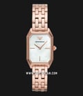 Emporio Armani AR11147 Mother of Pearl Dial Rose Gold Stainless Steel Strap-0