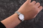 Emporio Armani AR11204 White Mother of Pearl Dial Stainless Steel Strap-6
