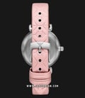 Emporio Armani AR11205 Ladies White Dial Pink Leather Strap-2