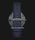 Emporio Armani AR11214 Silver Dial Blue Leather Strap-2