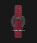 Emporio Armani Luigi AR11273 Man Red Logo Texture Dial Red Leather Strap-2