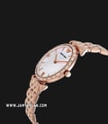 Emporio Armani AR11294 Ladies Mother Of Pearl Dial Rose Gold Stainless Steel Strap-1