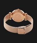 Emporio Armani AR11320 Ladies Mother Of Pearl Dial Rose Gold Steel Mesh Strap-2