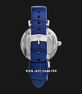 Emporio Armani Fashion AR11344 Ladies Silver Dial Blue Leather Strap-2