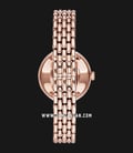 Emporio Armani AR11355 Ladies Mother Of Pearl Dial Rose Gold Stainless Steel Strap-2