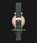 Emporio Armani Fashion AR11400 Ladies Black Mother Of Pearl Dial Green Leather Strap-2