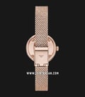 Emporio Armani Fashion AR11416 Ladies Mother Of Pearl Dial Rose Gold Mesh Strap-2