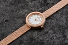 Emporio Armani Fashion AR11416 Ladies Mother Of Pearl Dial Rose Gold Mesh Strap-6