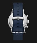 Emporio Armani Chronograph AR11451 Men Blue Dial Blue Leather Strap-2