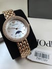 Emporio Armani Fashion AR11462 Moonphase Mother of Pearl Dial Rose Gold Stainless Steel Strap-3
