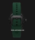 Emporio Armani Sport AR11464 Black Dial Green Silicone Strap-2