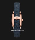 Emporio Armani Fashion AR11469 Mother of Pearl Dial Blue Leather Strap-2