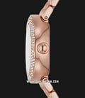 Emporio Armani Fashion AR11474 Rosa Mother of Pearl Dial Rose Gold Stainless Steel Strap-1