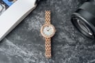 Emporio Armani Fashion AR11474 Rosa Mother of Pearl Dial Rose Gold Stainless Steel Strap-5
