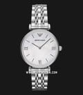 Emporio Armani Classic AR1682 Mother of Pearl Dial Stainless Steel Strap-0