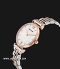 Emporio Armani Classic AR1683 Mother of Pearl Dial Dual Tone Stainless Steel Strap-1