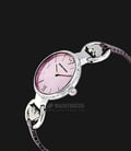 Emporio Armani AR1884 Rose Sunray Dial Grey Lizard-Embossed Leather Strap-1
