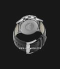 Emporio Armani AR2432 Chronograph Silver Dial Black Leather Strap-2