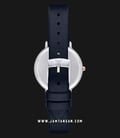 Emporio Armani Classic AR2509 White Mother of Pearl Dial Blue Leather Strap-2