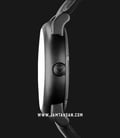 Emporio Armani Automatic AR60012 Men Black Skeleton Dial Black Leather Strap-1