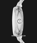 Emporio Armani Automatic AR60022 Ladies Silver Open Heart Dial Silver Stainless Steel Strap-1