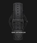 Emporio Armani Automatic AR60042 Men Black Skeleton Dial Black Leather Strap-2