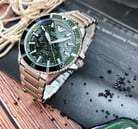 Emporio Armani Automatic AR60061 Green Dial Stainless Steel Strap-4