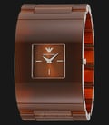 Emporio Armani Fashion AR7397 Brown Sunray Dial Brown Stainless Steel-0