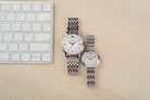Emporio Armani Kappa AR80014 White Dial and Mother of Pearl Dial Stainless Steel Strap-6