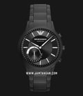 Emporio Armani Hybrid Smartwatch ART3001 Men Black Dial Black Stainless Steel Strap-0