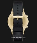 Emporio Armani Hybrid Smartwatch ART3006 Chronograph Grey Pattern Dial Black Leather Strap-3