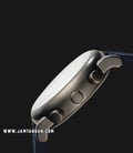 Emporio Armani Hybrid Smartwatch ART3009 Chronograph Blue Sunray Dial Blue Rubber Strap-1
