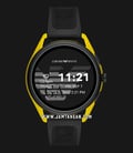 Emporio Armani Connected ART5022 Smartwatch 3 Men Black Rubber Strap-0