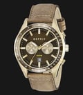 ESPRIT ES108241003 Ryan Military Green Dial Genuine Leather Band-0