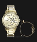 ESPRIT ES108502002 Talya Gold Dial Gold Stainless Steel Strap Watch-0