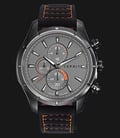 ESPRIT ES108781001 Men Chronograph Gray Dial Stainless Steel Case Fabric Strap-0