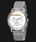 ESPRIT Vision ES1G040M0035 Chronograph Men White Dial Stainlees Steel Watch-0