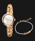 ESPRIT Shay ES1L017M0065 Ladies Silver Dial Rose Gold Stainless Steel Watch-1