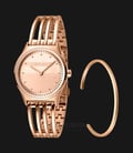ESPRIT Unity ES1L031M0055 Ladies Rose Gold Dial Stainless Steel Watch + Extra Bracelet-1