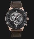 Expedition E 3006 MC LBRBA Man Dual Color Dial Brown Leather Strep-0