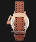 Expedition E 6339 BF LRGSL Ladies White Dial Brown Leather Strap-2