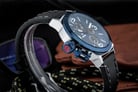 Expedition E 6339 BF LTUBU Ladies Blue Dial Blue Leather Strap-4