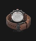Expedition E 6372 MC LEPBA Chronograph Men Black Dial Ion Plating Case Brown Leather Strap-2