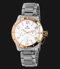 Expedition E 6381 BF BTRSL Ladies White Dial Silver Stainless Steel-0
