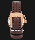 Expedition E 6381 BF LGRSL Ladies White Dial Brown Leather Strap-2